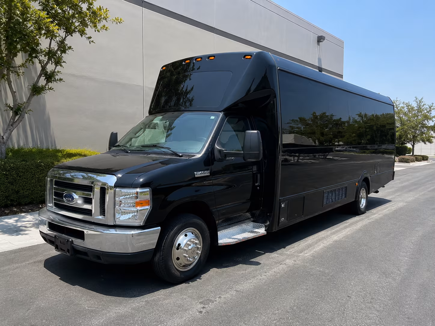 North Las Vegas Bachelor & Bachelorette Transportation party bus exterior