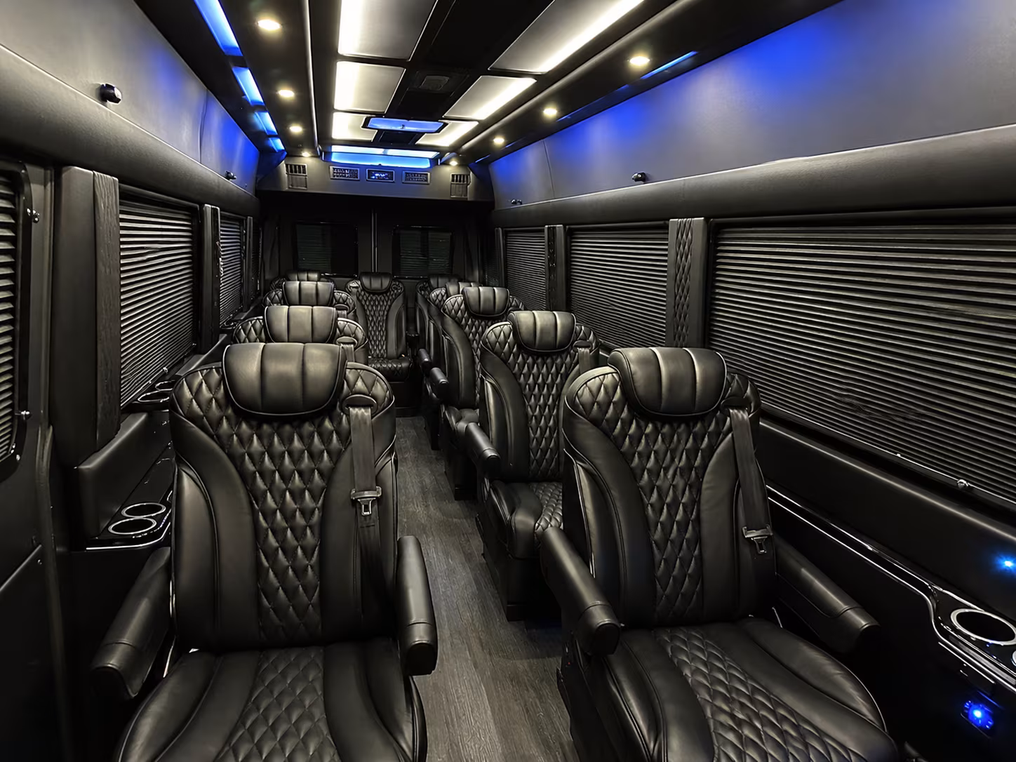 North Las Vegas Corporate Transportation party bus exterior