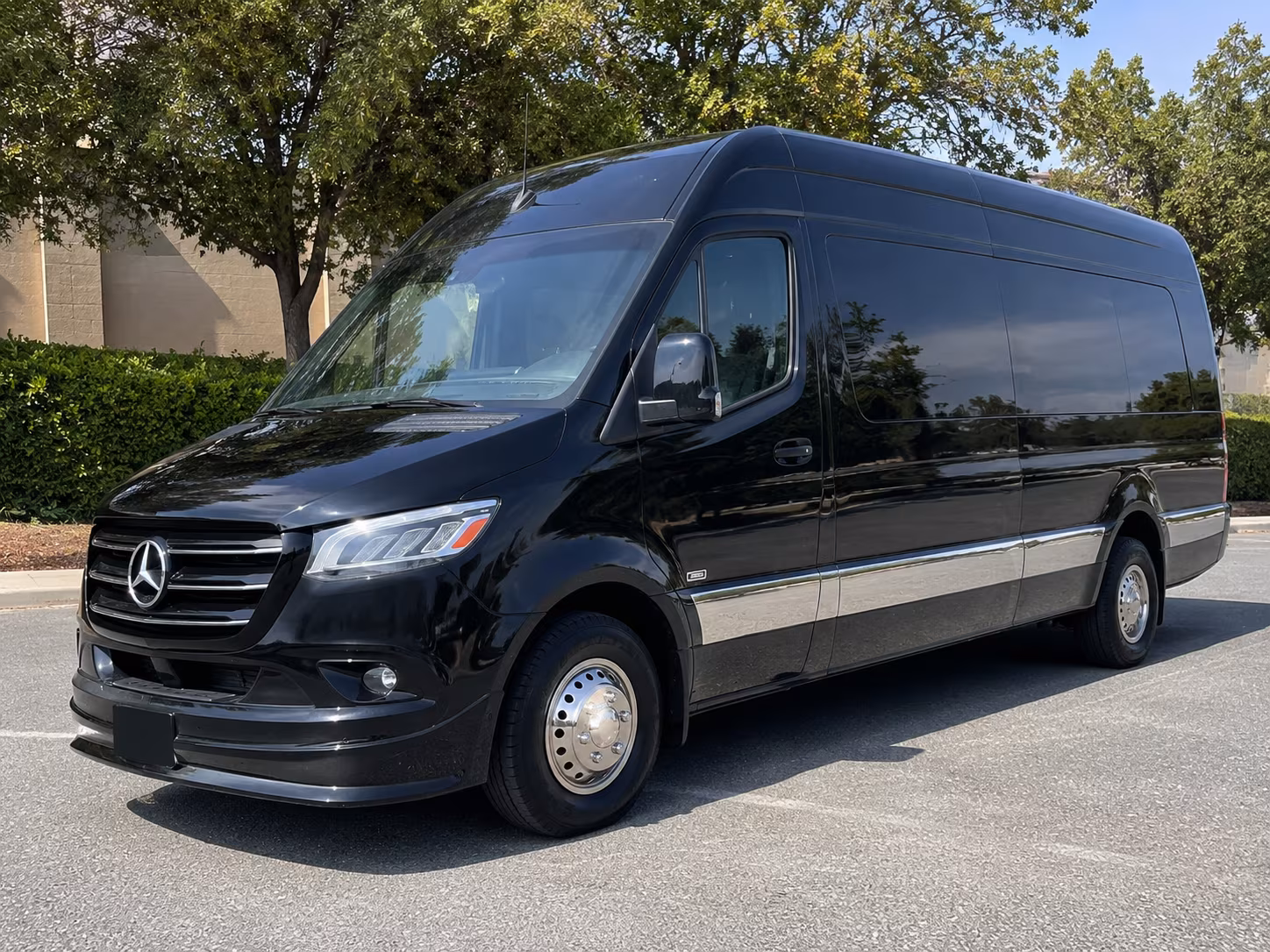 North Las Vegas Corporate Transportation party bus exterior