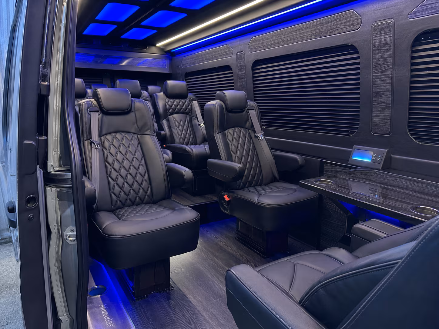 North Las Vegas Corporate Transportation party bus exterior