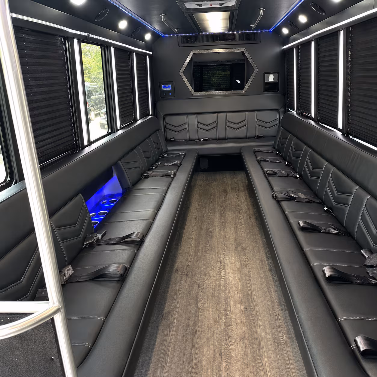 North Las Vegas Prom & Homecoming Transportation onboard seating