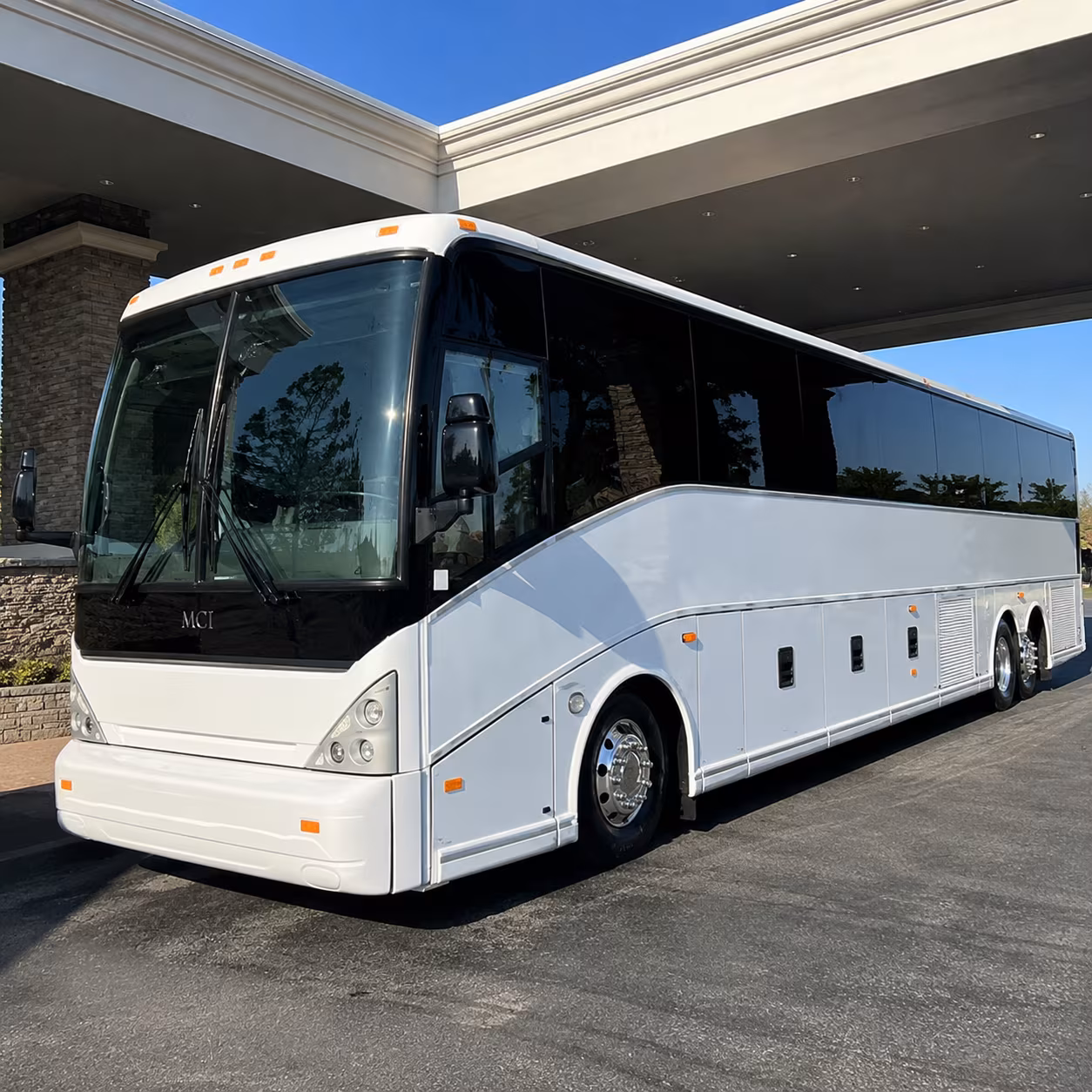 North Las Vegas School Event Transportation party bus interior