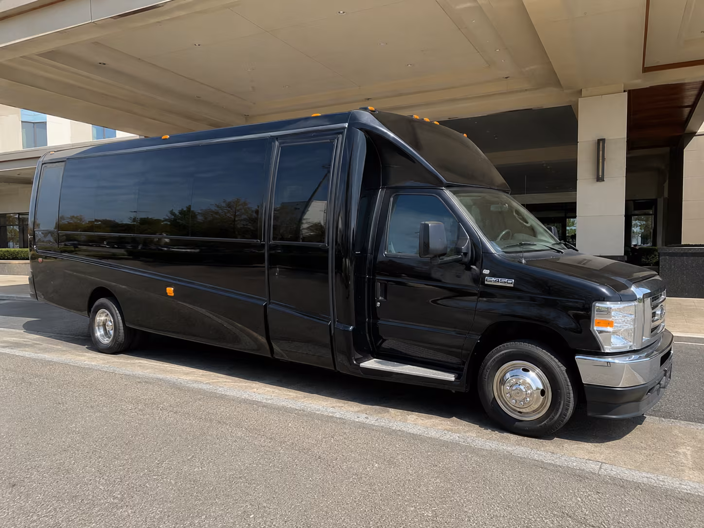 North Las Vegas Winery Tour & Pub Crawl Transportation party bus exterior