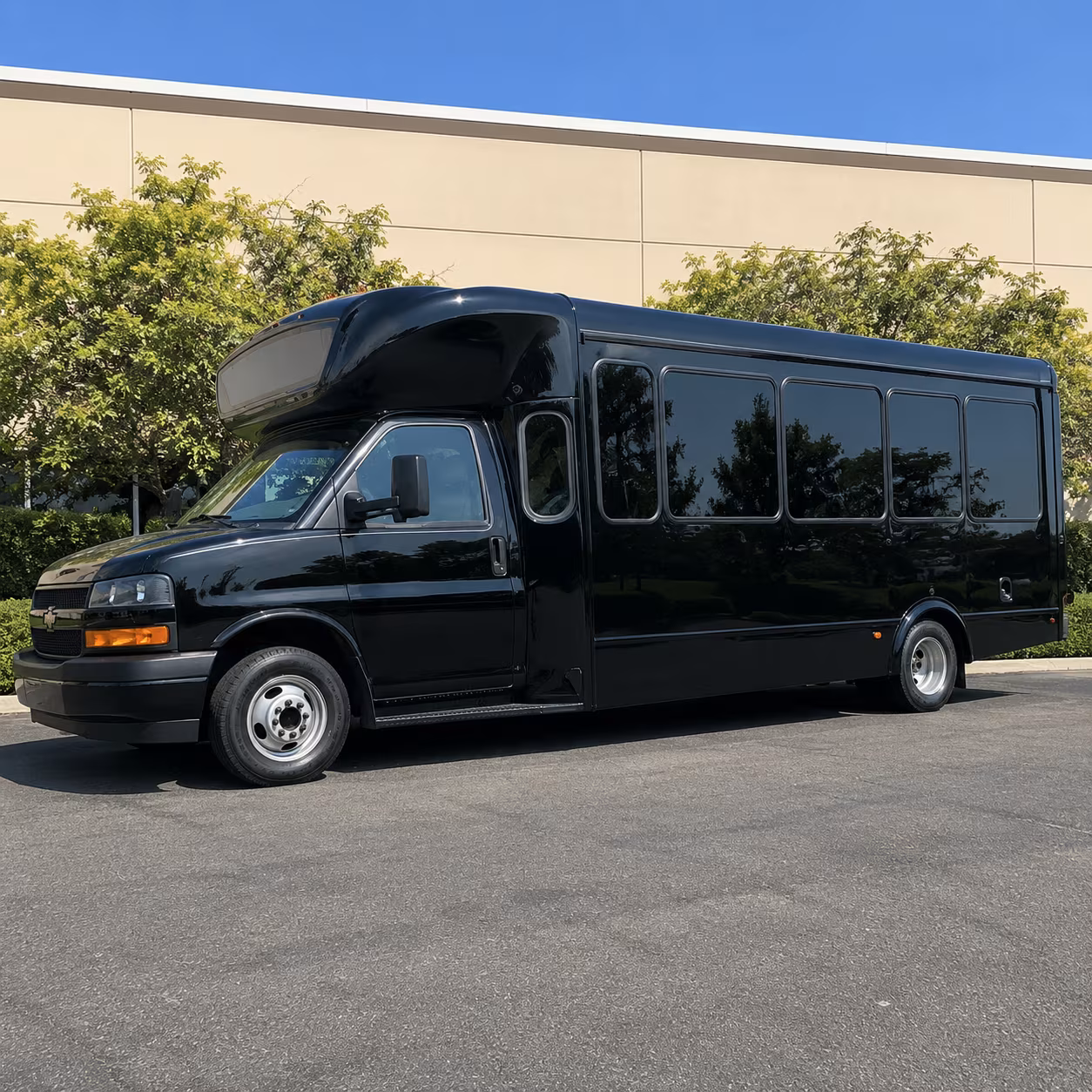 North Las Vegas Winery Tour & Pub Crawl Transportation party bus exterior