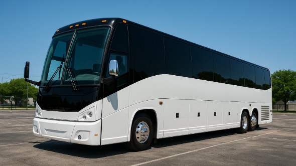 Exterior of Charter Bus Company Bullhead City's 40 Passenger Party Bus in Bullhead City