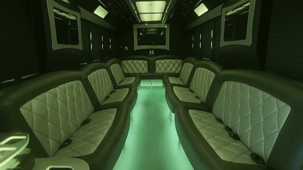 north las vegas 50 passenger party bus inside